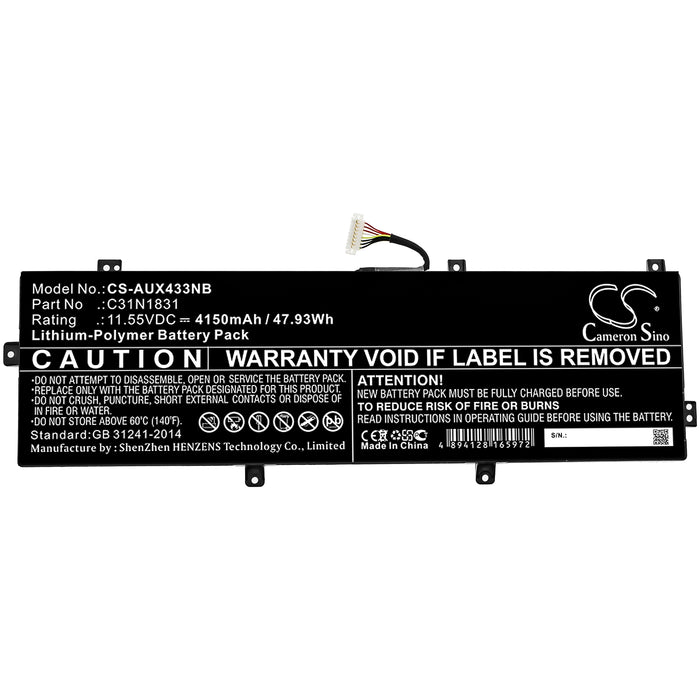 Asus P3540FA p3540fa-0091a8265u p3540fa-0101a8565u P3540FA-BQ0034 P3540FA-BQ0067R P3540FA-BQ0072R P3540FA-BQ00 Laptop and Notebook Replacement Battery-3