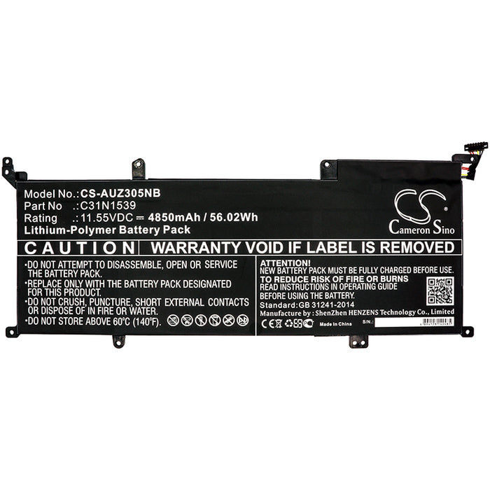 Asus UX305UA UX305UAB Zenbook UX305UA Zenbook UX305UAB Laptop and Notebook Replacement Battery-3