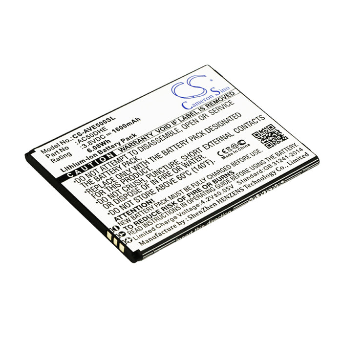 Archos 50d Helium 50d Helium 4G A50D Helium Elemen Replacement Battery-main