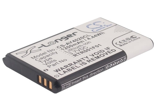 Uniden EXP1240 EXP1240H Replacement Battery-main