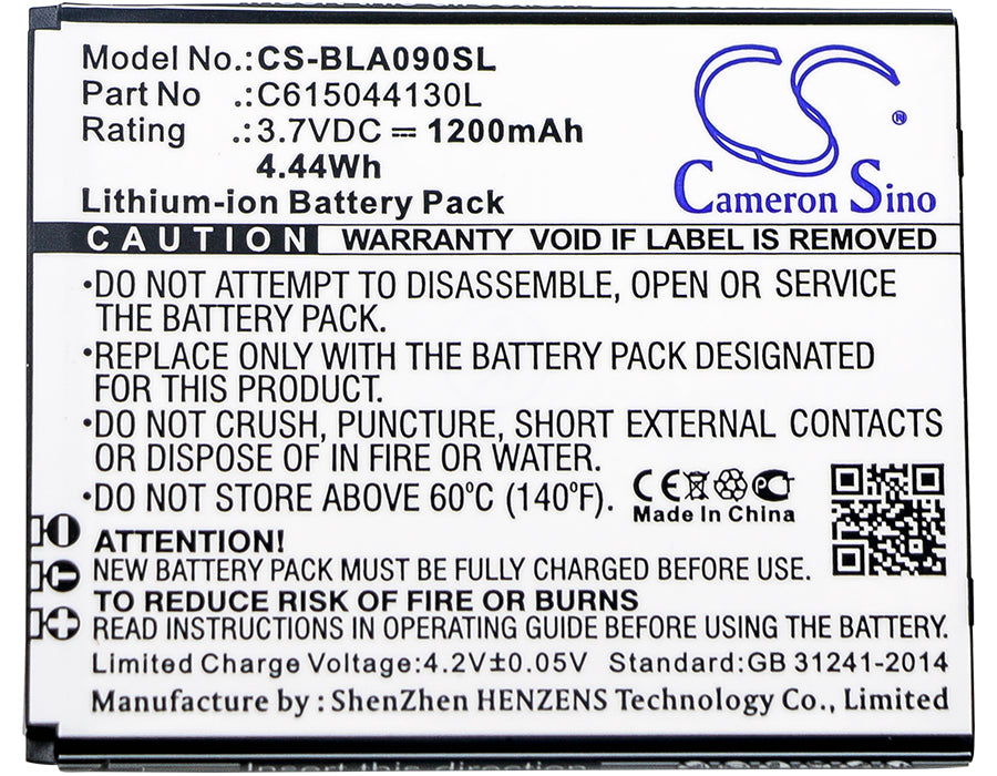 BLU A090L A090U Advance 4.0 M Mobile Phone Replacement Battery-5