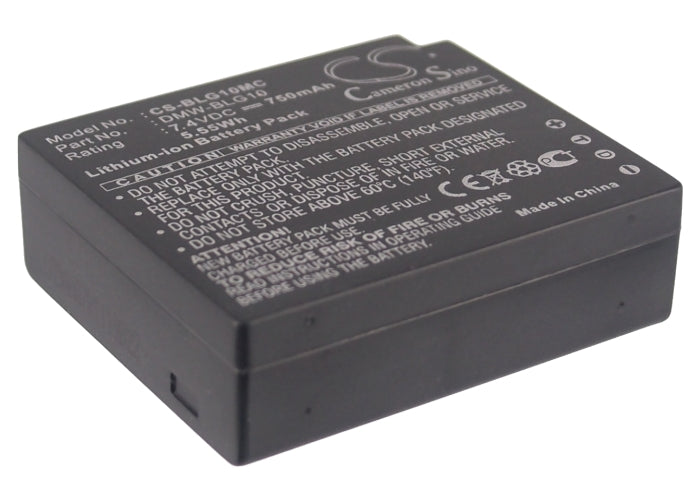 Panasonic Lumix DMC-GF3 Lumix DMC-GF3C Lumix DMC-GF3K Lumix DMC-GF3W Lumix DMC-GF5 Lumix DMC-GF6 Lumix DMC-GF6K Lumi 750mAh Camera Replacement Battery-2