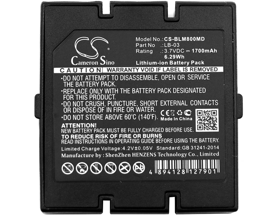 Bollywood M800 Medical Replacement Battery-5