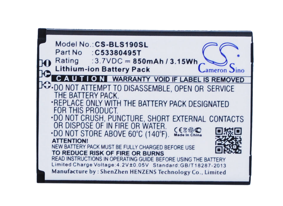 BLU HERO S180 S190 Mobile Phone Replacement Battery-5