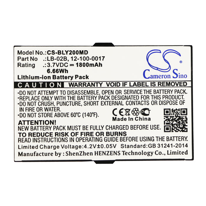 Biolicht 12-100-0017 LB-02B Medical Replacement Battery-3