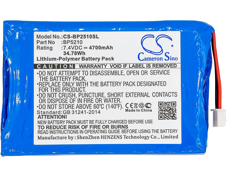 Bk Precision 2510 2510 Oscilloscopes 2511 2512 251 Replacement Battery-3