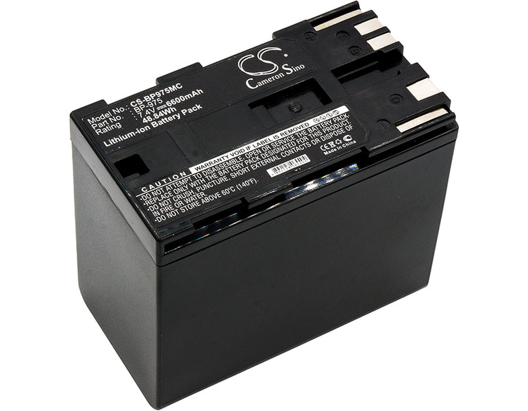 Canon XF100,XF105,XF300,XF305,GL2,XH A1,XH A1S,XH G1,XL2,XL H1A,XL