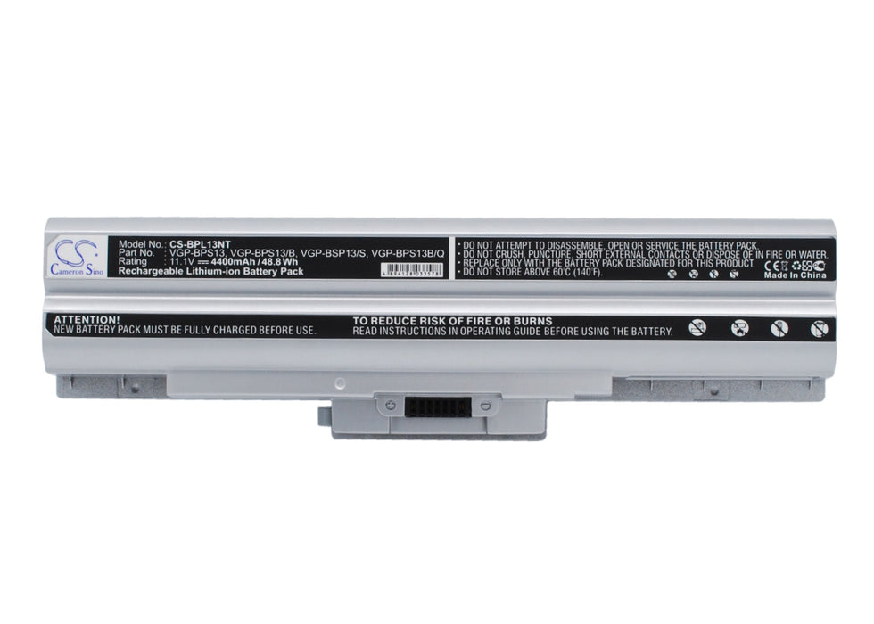 Sony VAIO VAIO TX37CP L VAIO VGN-AW230J H  4400mAh Replacement Battery-main