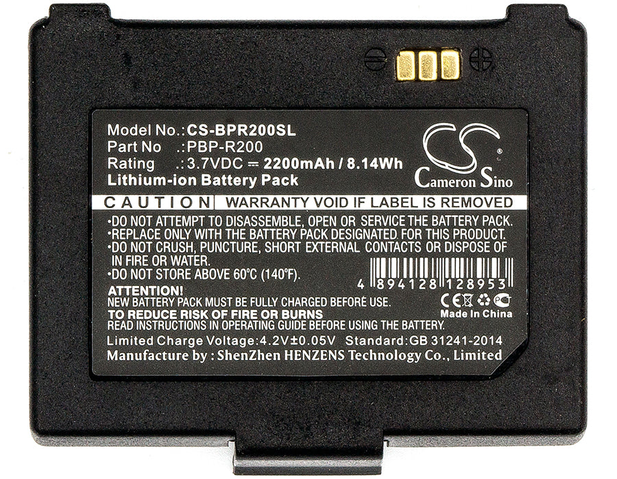 Bixolon SPP-R200 SPP-R200 II SPP-R200II SPP-R200III SPP-R210 SPP-R300 SPP-R310 SPP-R400 SPP-R410 Printer Replacement Battery-3