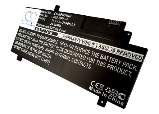 Sony F15A16 F15A16SC SFV15A1M2ES SVF 15AA1QM SVF14 Replacement Battery-main