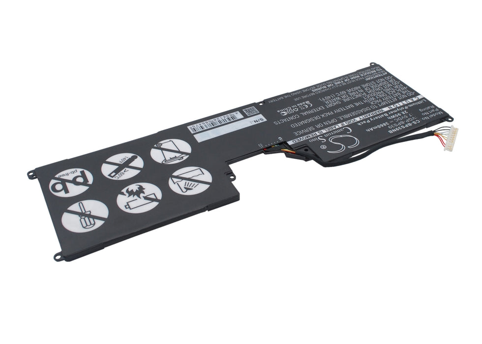 Sony SVT11213CGW SVT11215CGB W SVT11215CW VAIO Tap 11 Laptop and Notebook Replacement Battery-3