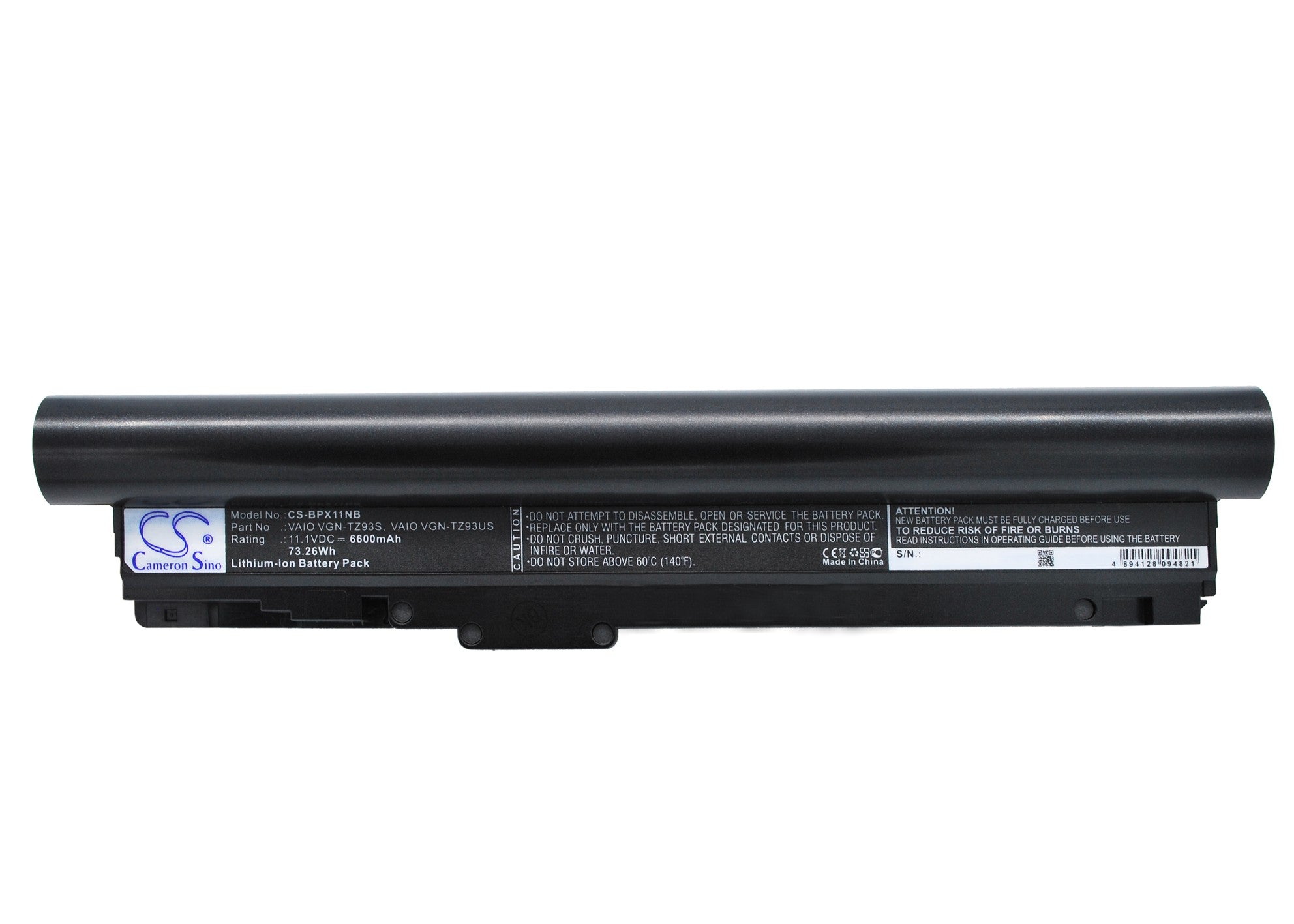 Sony VAIO VGN-TZ11MN N VAIO VGN-TZ11VN X VAIO VGN-TZ11XN B VAIO VGN-TZ121  VAIO VGN-TZ13 VAIO VGN-TZ13 B VAIO V Laptop and Notebook Replacement Battery