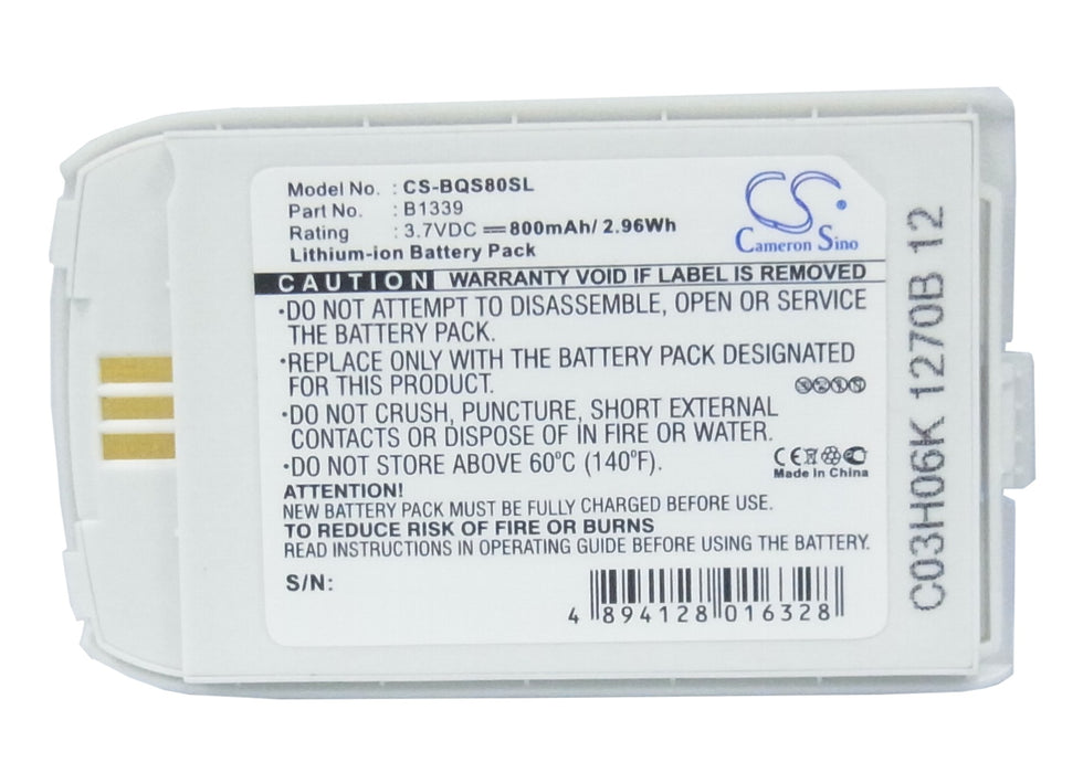 Siemens O2 X4 S80 Mobile Phone Replacement Battery-5