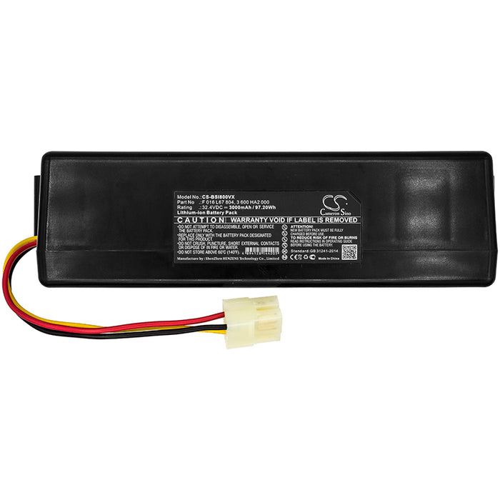 Bosch Indego 1000 Indego 10C Indego 1100 Connect Indego 1200 Connect Indego 1300 Indego 13C Indego 1999 Indego 3600 Ind Lawn Mower Replacement Battery-3