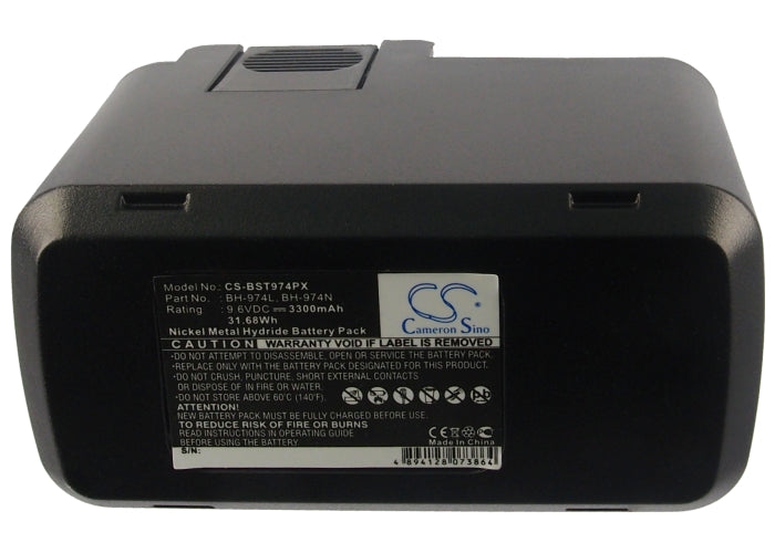 Bosch ABS 96 M-2 ASB 96 P-2 GBB 9.6VES-1 G 3300mAh Replacement Battery-6