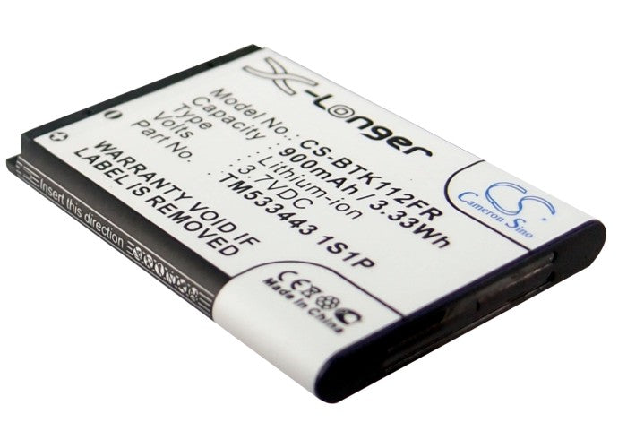 Prestigio RoadRunner 505 900mAh DVD Player Replacement Battery-2