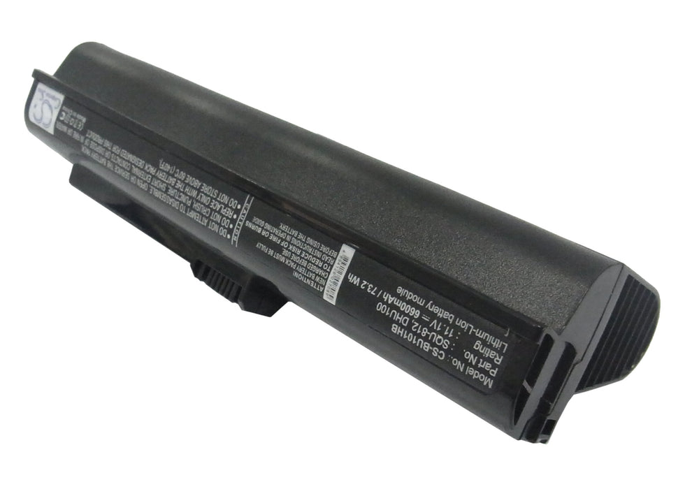 Fujitsu M2010 Netbook M2010 6600mAh Laptop and Notebook Replacement Battery-2