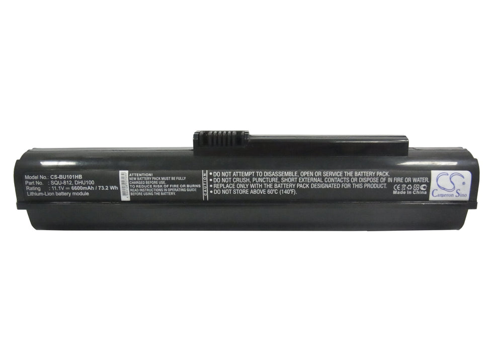 Fujitsu M2010 Netbook M2010 6600mAh Laptop and Notebook Replacement Battery-5