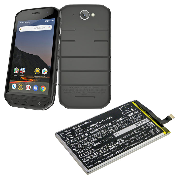 Caterpillar CAT S48c Mobile Phone Replacement Battery-5