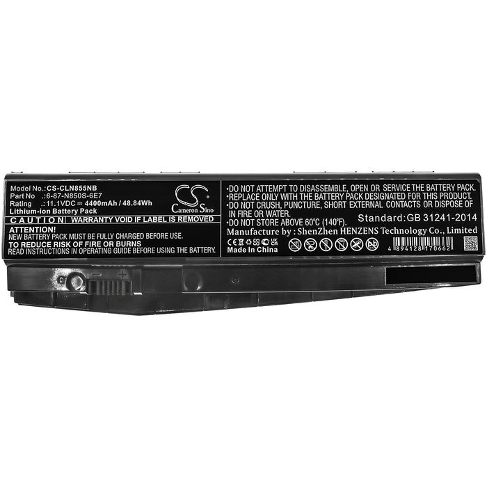 Schenker Work 15 XMG A517 XMG A517 Coffee Lake XMG A707 XMG A707-NYD Laptop and Notebook Replacement Battery-5