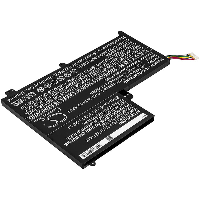 Terrans Force X411 X411 47 X411 47J X411 47J1 X411 47VJ X411 47VJ1 Laptop and Notebook Replacement Battery-2