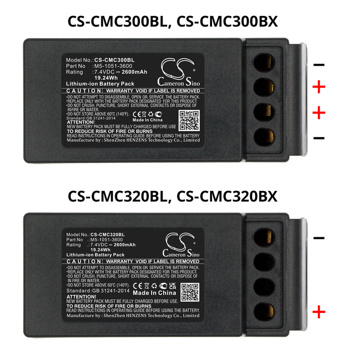Cavotec 120V MAX 12V MAX Li-ion 20V MAX 60V MAX CL3.C18S DCB184 DCB184-XJ DCB184-XR DCD700 DCD710 DCD710D2-QW DCD71 Remote Control Replacement Battery-5