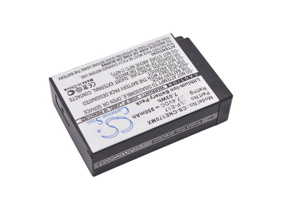 Canon EOS 200D EOS 750D EOS 760D EOS 770D EOS 800D EOS Kiss X8i EOS M3 EOS M5 EOS M6 EOS Rebel T6i EOS Rebel T6s Camera Replacement Battery-2