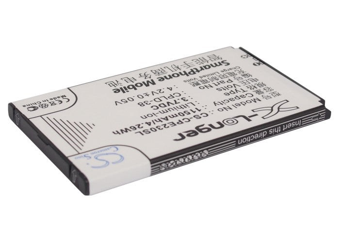 Coolpad E230 E506 F603 F608 S66 Mobile Phone Replacement Battery-2
