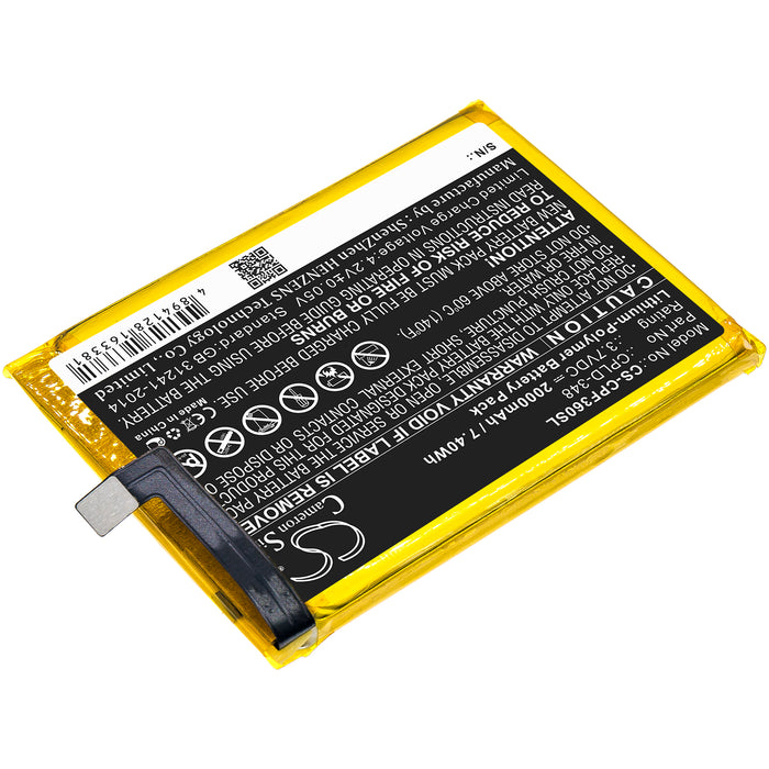 Coolpad 3602U Mobile Phone Replacement Battery-2