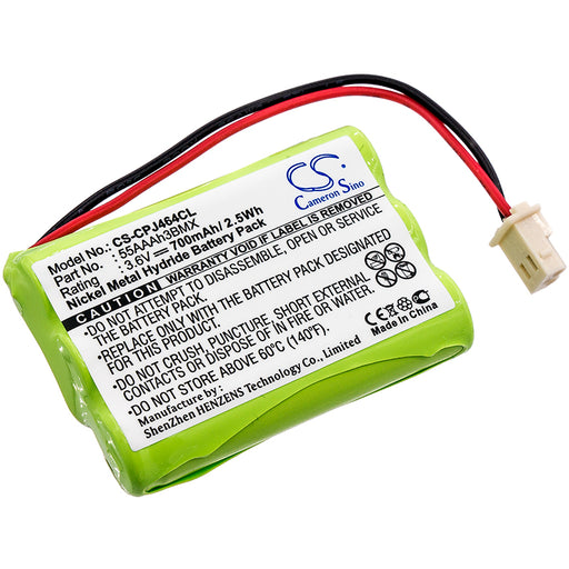 Cortelco 586002TP227F Baby Monitor Replacement Battery-main