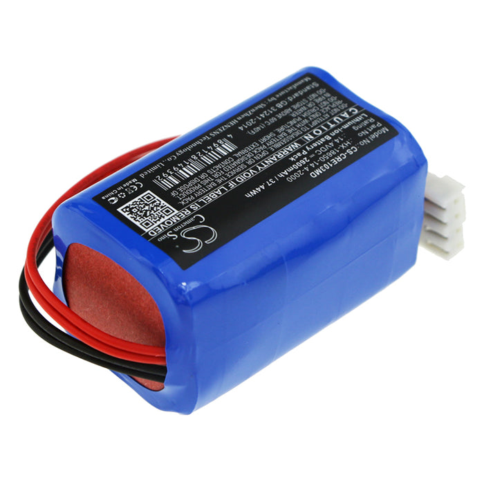 Carewell ECG-1103 ECG-1103B ECG-1103G ECG-1103L ECG-1106 2600mAh Medical Replacement Battery-2