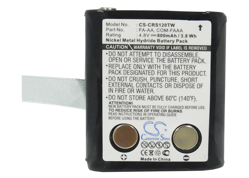 Cobra FRS117 FRS120 FRS225 Two Way Radio Replacement Battery-5