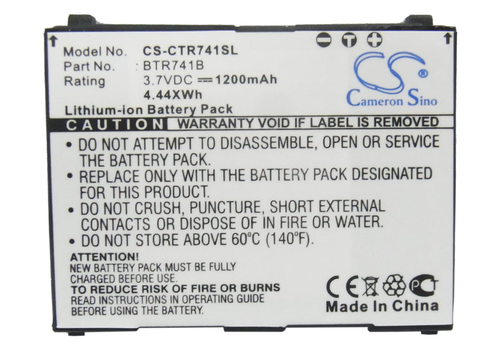 Casio GzOne Brigade GzOne Brigade C741 GzOne C731 ROCK Mobile Phone Replacement Battery-5