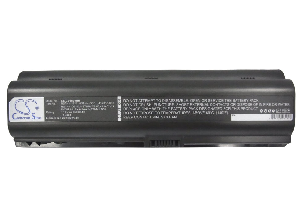 HP G6000 G7000 Pavilion dv2000 Pavilion dv2000T Pavilion dv2000Z Pavilion dv2001TU Pavilion dv2001TX P 6600mAh Laptop and Notebook Replacement Battery-5