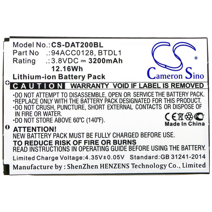 Datalogic Axist DL-Axist Replacement Battery-3