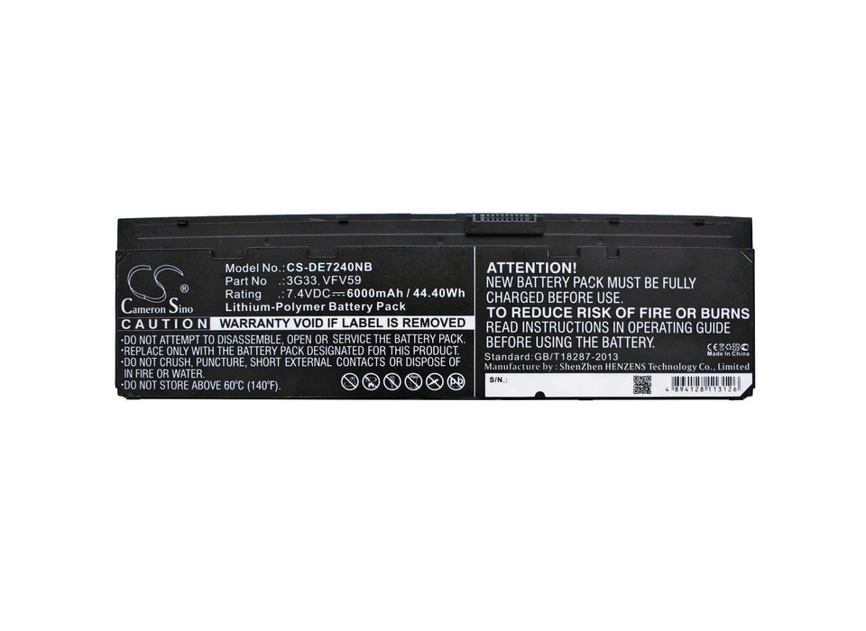 Dell Latitude 12 7000 Latitude E7240 Latitude E7240 12.5 Latitude E7240 7240-2716 Latitude E7250 Laptop and Notebook Replacement Battery-5