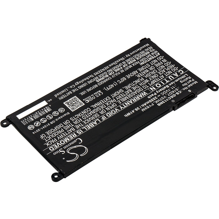 Dell Chromebook 11 3100 Chromebook 11 3180 Chromebook 11 3189 Laptop and Notebook Replacement Battery-2
