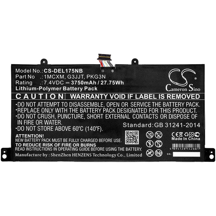 Dell Latitude 5175 Latitude 5179 Laptop and Notebook Replacement Battery-3