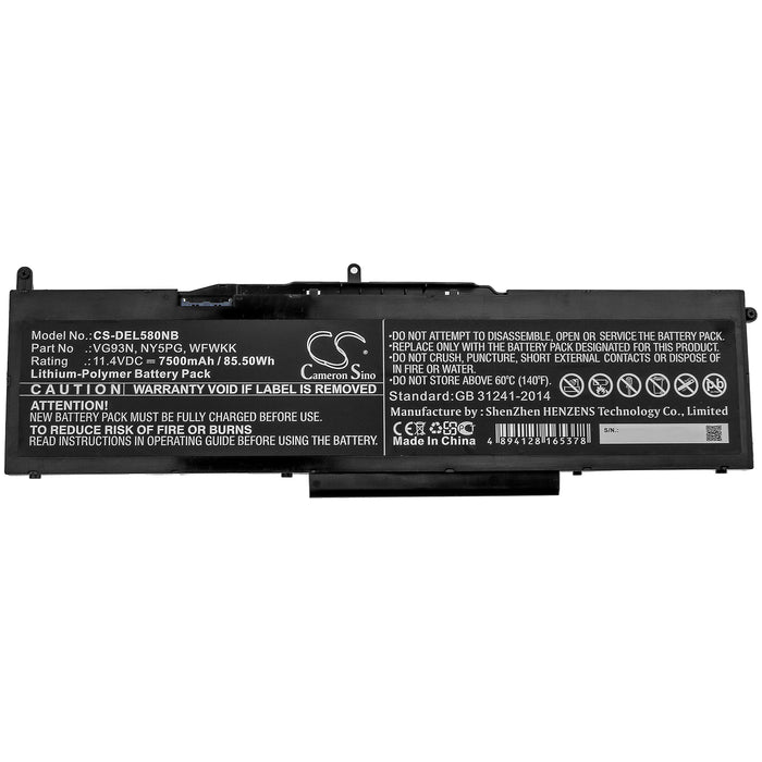 Dell Latitude 5580 Latitude 5591 Precision 15 3520 Precision 3520 Precision 3530 Laptop and Notebook Replacement Battery-3