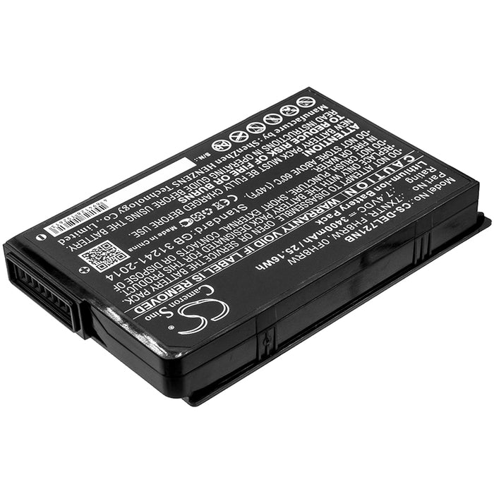 Dell Latitude 12 7202 Latitude 7202 Latitude 7202 Rugged Tablet Latitude 7212 Laptop and Notebook Replacement Battery-2