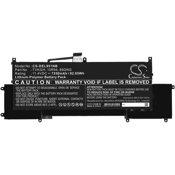 Dell Latitude 9510 2-in-1 Laptop and Notebook Replacement Battery-3
