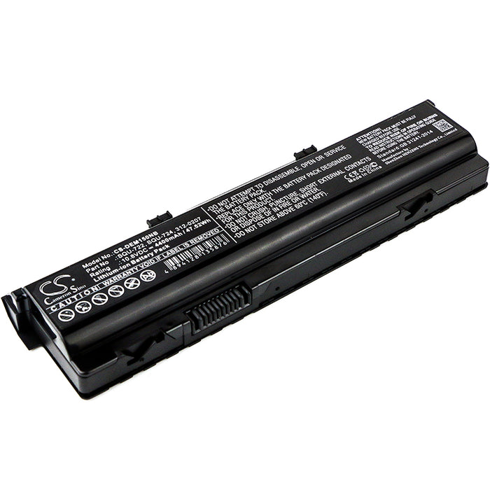 Dell Alienware M15X Alienware P08G M15X6CPRIBABLK M15X9CEXBATBLK Laptop and Notebook Replacement Battery