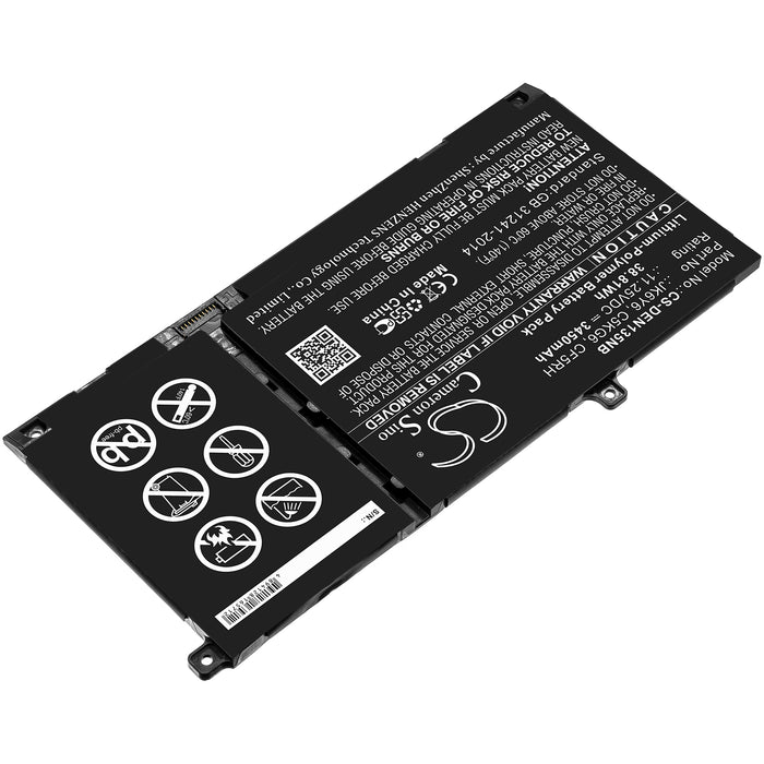 Dell Inspiron 13 5301 Inspiron 14 5406 2-in-1 Latitude 15 3510 New Inspiron 15 5000 Vostro 14 5402 Vostro 14 5 Laptop and Notebook Replacement Battery-2