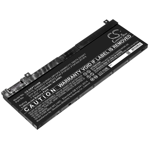 Dell Precision 7330 Precision 7530 P Black 7900mAh Replacement Battery-main