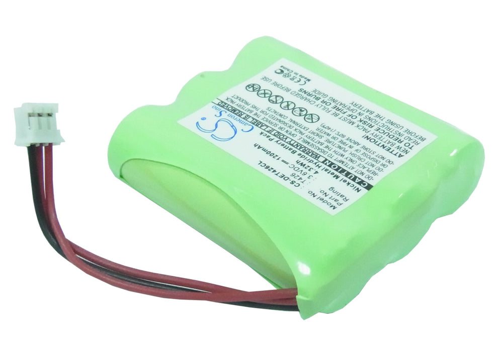 Detewe Twinny Plus Cordless Phone Replacement Battery-2