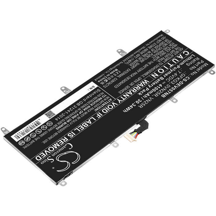 Dell Venue 10 Pro Venue 10 Pro 5056 4100mAh Laptop and Notebook Replacement Battery-2