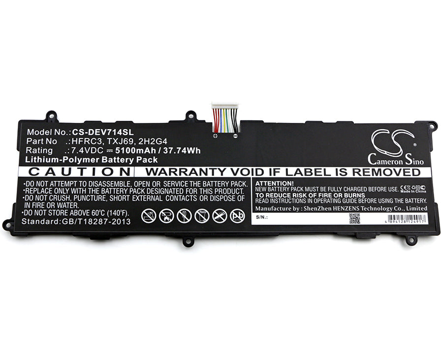 Dell Venue 11 Pro 7140 Venue 11 Pro 7140 Tablet Venue Pro 7140 Tablet Replacement Battery-3