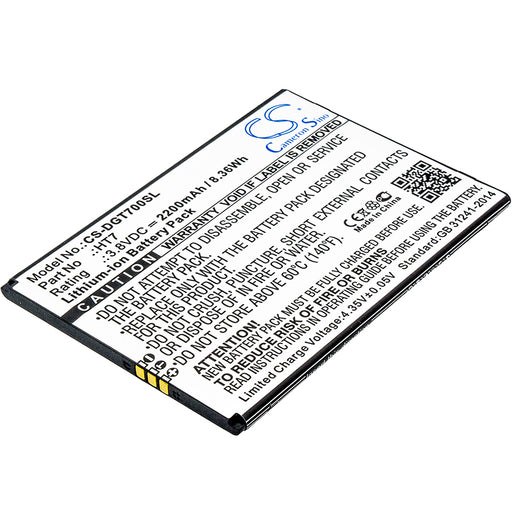 Doogee Homtom HT7 T7 T7 Pro Replacement Battery-main