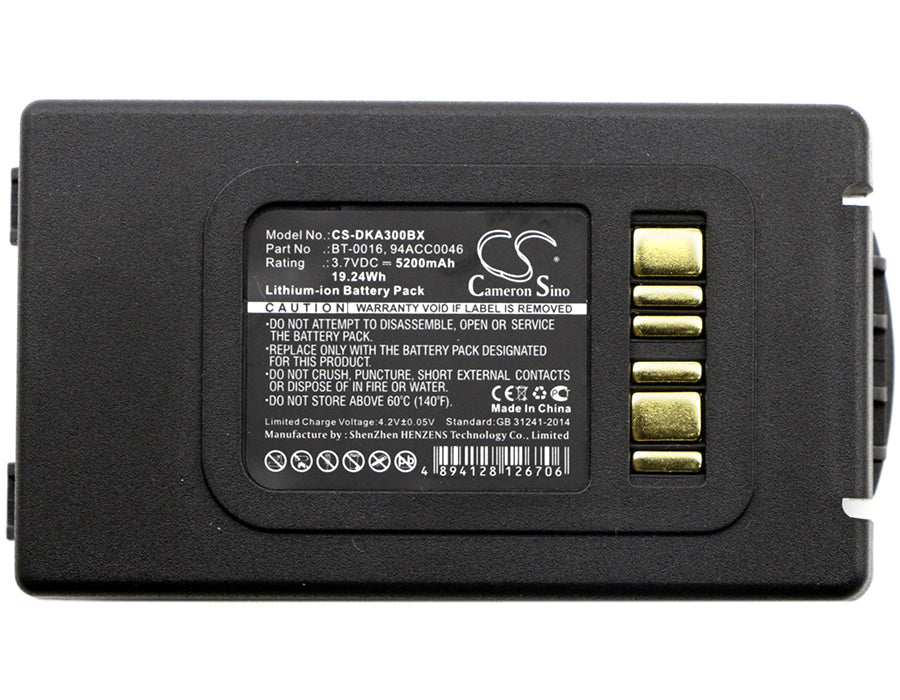 Datalogic Skorpio X3 Skorpio X4 5200mAh Replacement Battery-5