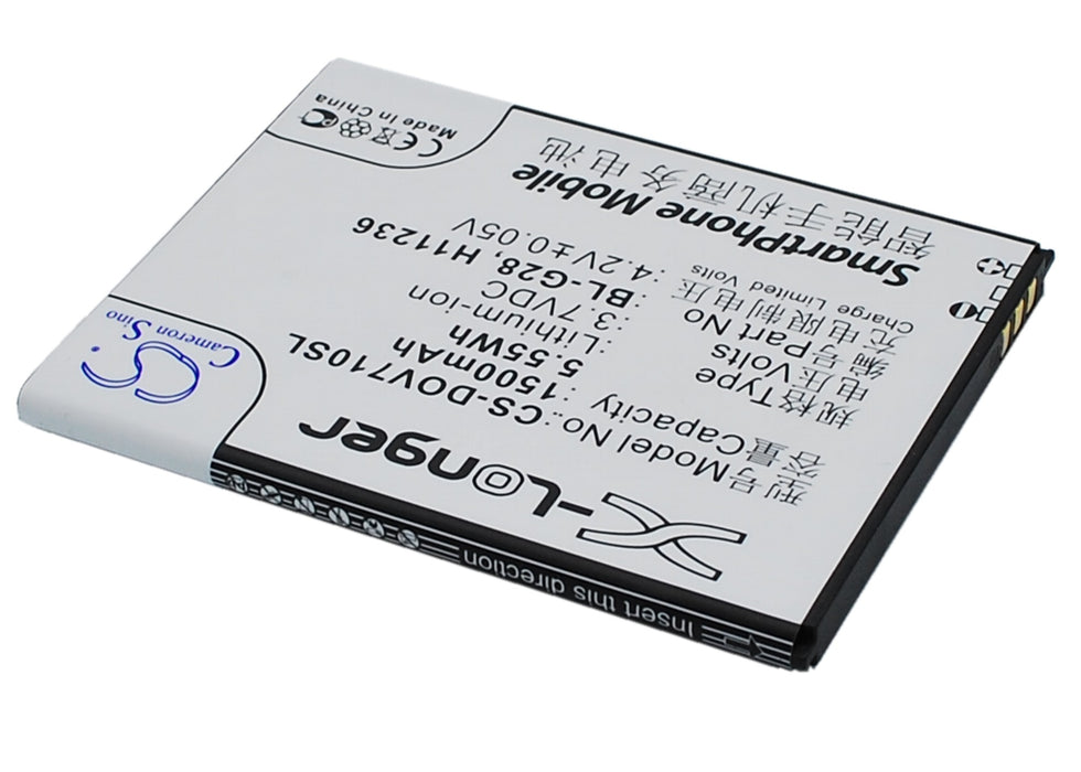 Doov D710 iEva D710 Mobile Phone Replacement Battery-2